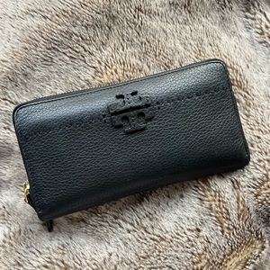 Tory Burch McGraw zip wallet